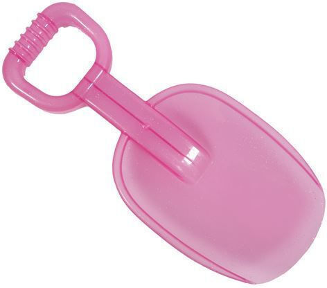Beach Shovel made of Plastic Transparent 26cm