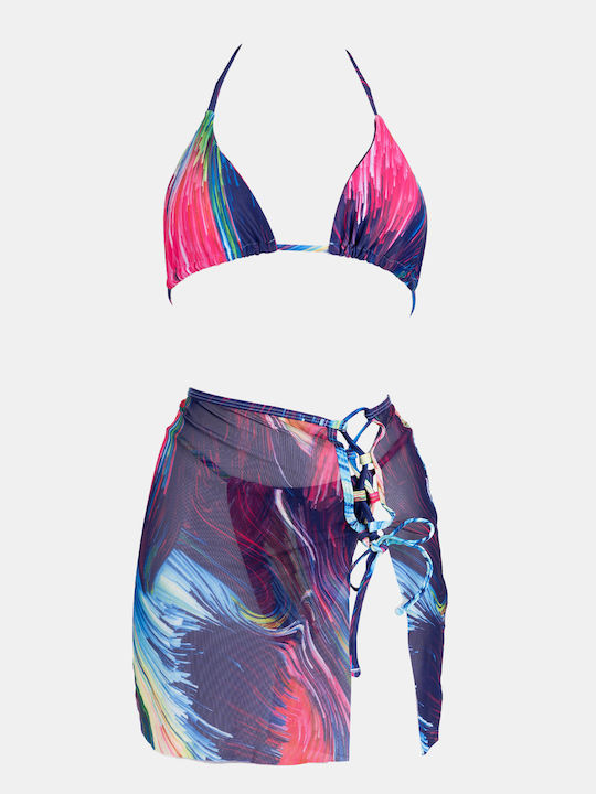 Set Bikini Set De Bikini Triunghi Cu Burete Detașabil