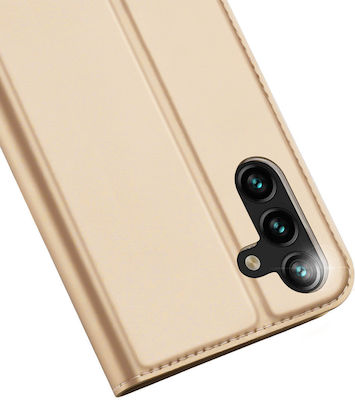 Dux Ducis Skin Pro Book Δερματίνης Χρυσό (Galaxy A14)