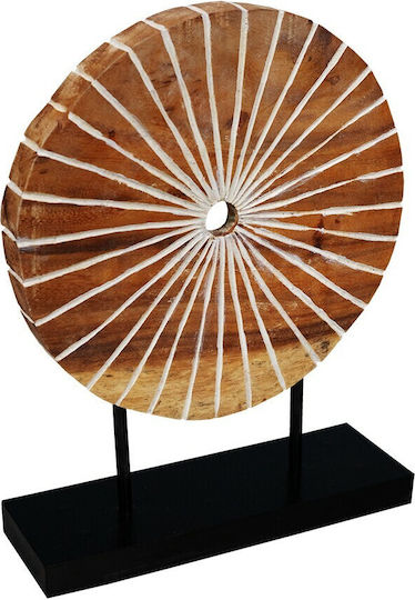 Διακοσμητικό Χώρου από Ξύλο 27x9x35cm