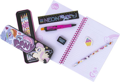 Kids Stationery Set with Pencil, Notepad, Pen, Ruler and Pencil Case