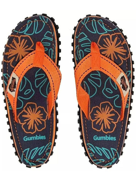 Gumbies Islander Herren-Flip-Flops Orange