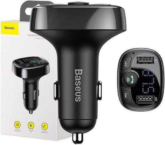 Baseus FM Car Transmitter with Bluetooth / MicroSD / USB