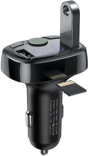 Baseus FM Car Transmitter with Bluetooth / MicroSD / USB