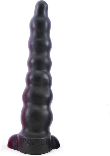 Oxballs Glass Dildo Black 20cm