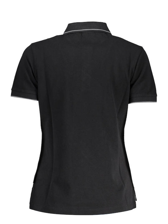 Napapijri Women's Polo Shirt Short Sleeve Black