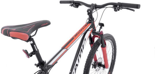 Camp XC 4.1 MD 27.5" Red Mountain Bike with 21 Speeds and Mechanical Disc Brakes