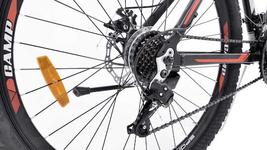 Camp XC 4.1 MD 27.5" Red Mountain Bike with 21 Speeds and Mechanical Disc Brakes