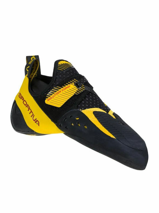 La Sportiva Solution Comp Asymmetrisch Kletterschuhe Schwarz