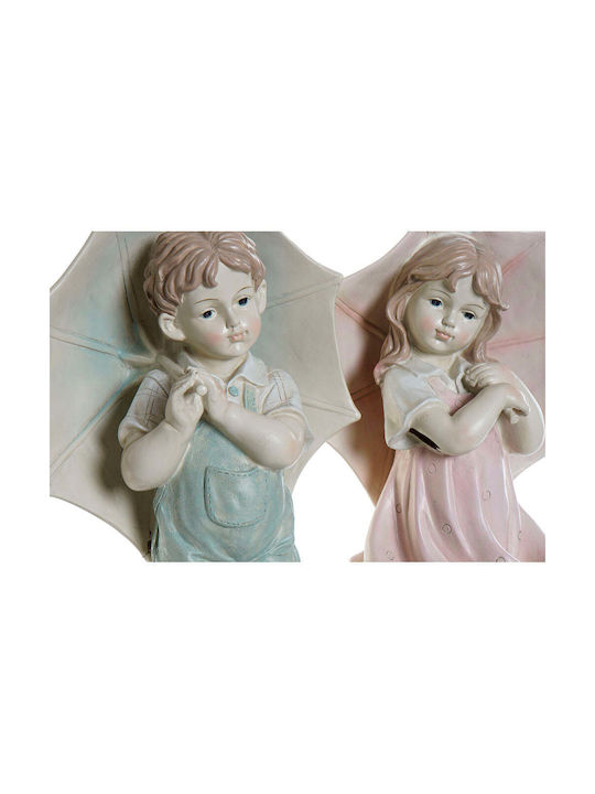 DKD Home Decor Set Dekorative Figuren aus Polyresin S3019822 28x20x48.5cm 2Stück