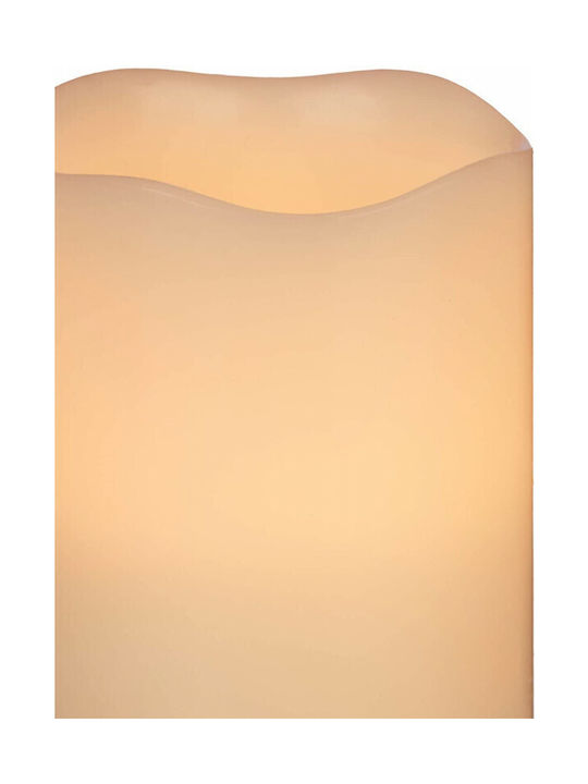 Relaxdays Διακοσμητικό Φωτιστικό LED Θερμό Λευκό Κερί