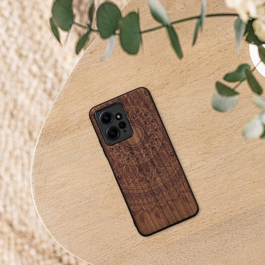 KWmobile Back Cover Ξύλινο Καφέ (Redmi Note 12 4G)