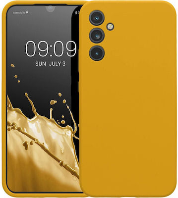 KWmobile 5G Silicone Back Cover Durable Yellow (Galaxy A34)