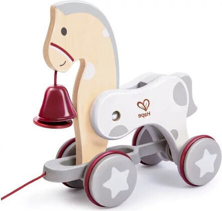 Hape Ζωάκι Pony Pull Along από Ξύλο για 12+ Μηνών