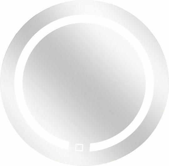 5Five Wall Mirror with LED Lighting Diameter 45cm 1pcs