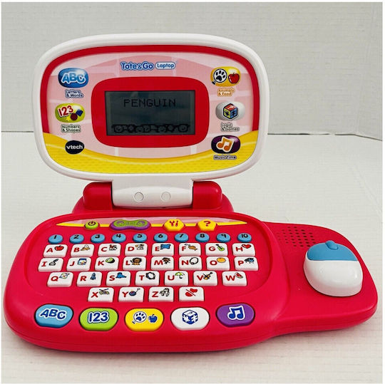 Vtech Бебешки лаптоп-таблет Laptop със звуци за 36++ месеца