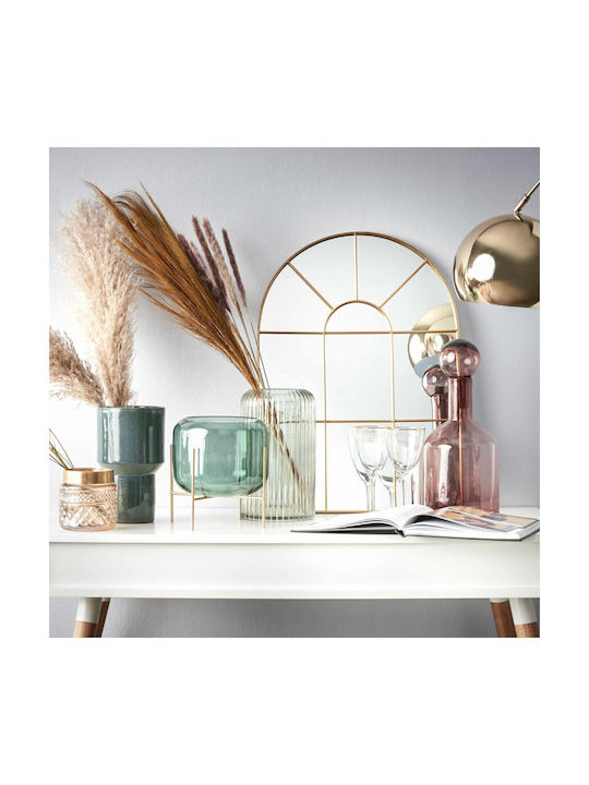 Butlers Wall Mirror with Gold Metallic Frame 70x50cm 1pcs