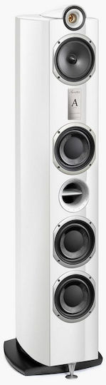 Triangle Signature Alpha Ζεύγος Ηχείων Hi-Fi Δαπέδου 140W 3 Δρόμων Π23.3xΒ37.2xΥ127εκ. Λευκό