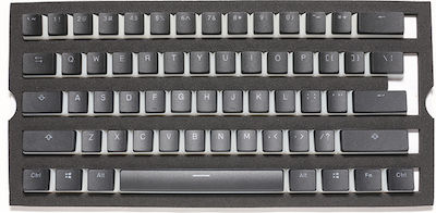 Ducky Schlüsselkappe Pudding PBT Double-Shot Keycap Set US Layout Schwarz (DKSA108-USPDAWNO2)