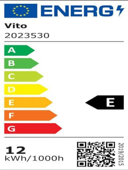 Vito Pătrat Încastrat Panou LED Putere 12W cu Alb Natural Lumini 16x16cm.