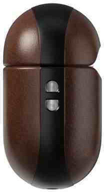 Nomad Modern Leather Калъф в Кафяв цвят за Apple AirPods Pro
