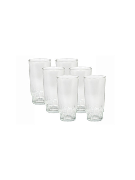 Keskor Glass Set Water made of Glass 370ml 6pcs