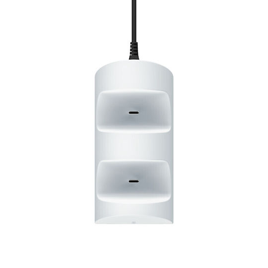 Trust GXT 254 Charging Station for 2 controllers PS5 White