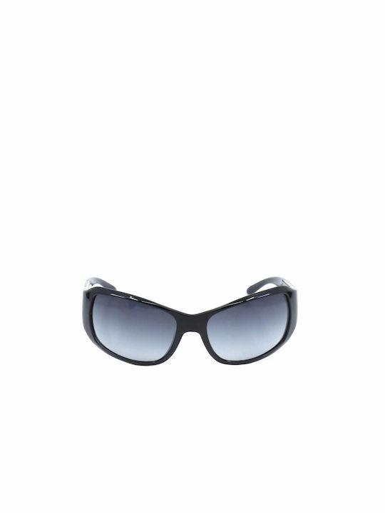 Versus by Versace Sunglasses with Black Plastic Frame and Black Gradient Lens 6051 GB111