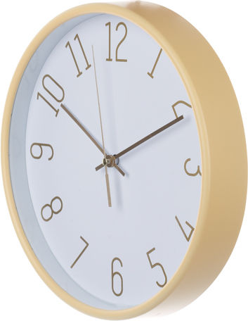 General Trade Wanduhr Gelb Ø25cm