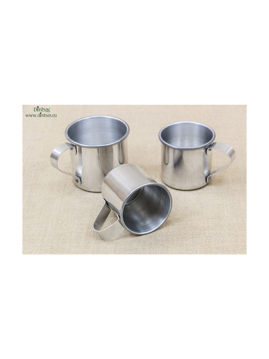 Mug Metallic Silver 500ml