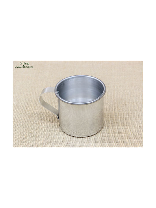 Mug Metallic Silver 500ml