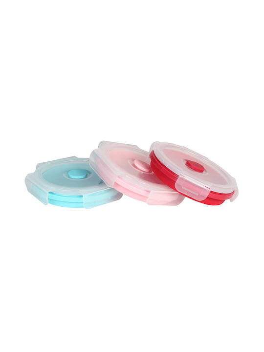 Keskor Cutie pentru Mâncare Plastic Roșu 390ml 1buc