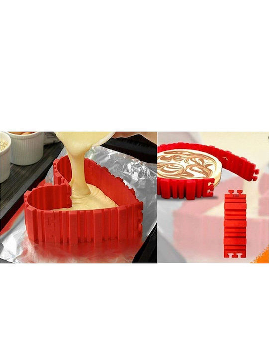 Keskor Φόρμα Ζαχαροπλαστικής από Σιλικόνη 22x22x5εκ.