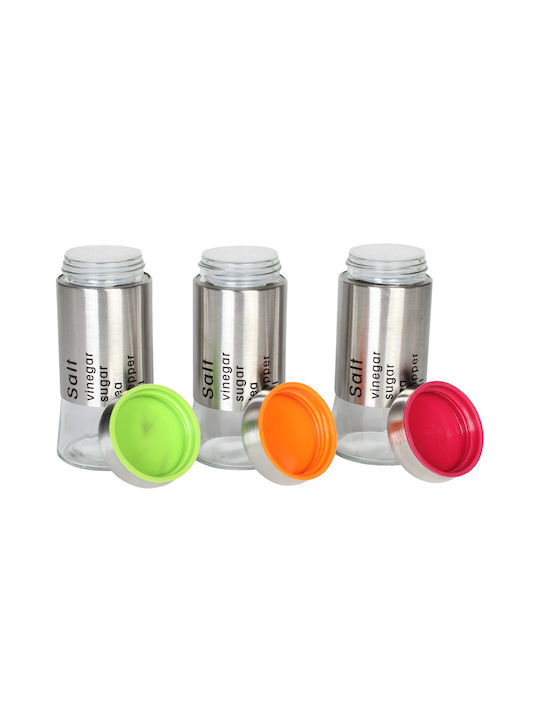 Keskor Inox Tabletop Spice Jar Orange