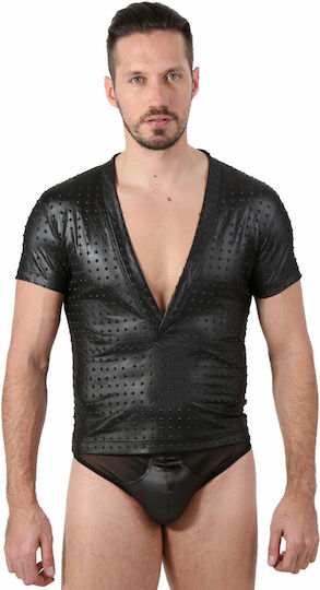 Soiemio Sexy Ανδρικό Top Μαύρο
