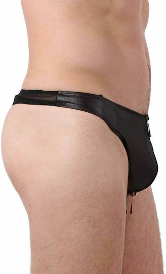Soiemio Ανδρικό Sexy String Μαύρο