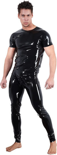 LateX Sexy Ανδρικό Body Μαύρο
