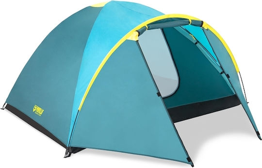 Bestway Summer Camping Igloo Tent Blue with Double Cloth for 4 People 310x240x130cm