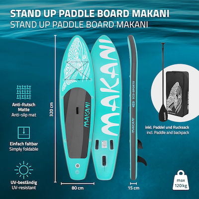 EDC Inflatable SUP Board with Length 3.2m