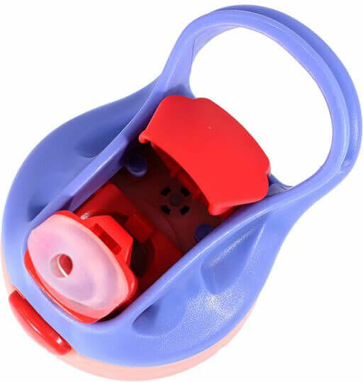 Koupakoupa Kids Water Bottle Minnie Stainless Steel with Straw White 350ml