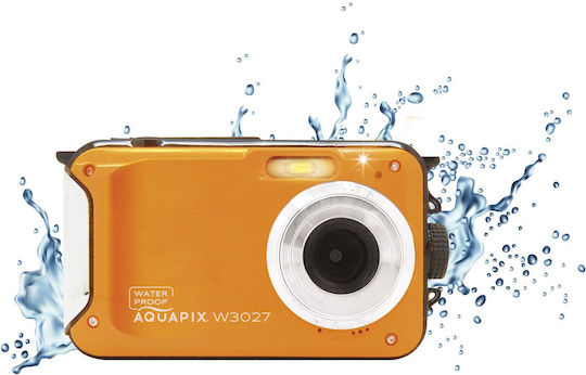 EasyPix W3027 Cameră Foto Compactă 5MP Zoom Optic 4x Portocalie