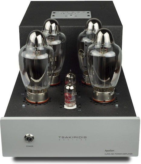 Tsakiridis Devices Apollon Ultima Λαμπάτος Τελικός Ενισχυτής Hi-Fi Mono 150W/8Ω Ασημί
