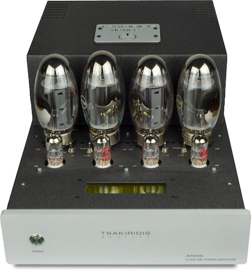 Tsakiridis Devices Artemis Ultima Λαμπάτος Τελικός Ενισχυτής Hi-Fi Mono 70W/8Ω Ασημί