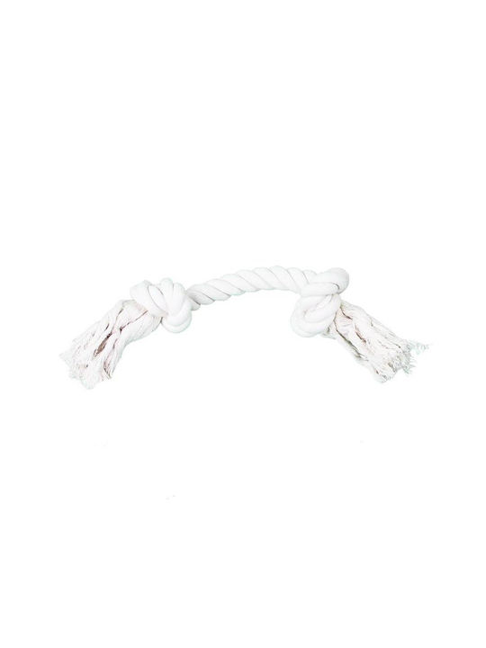Pawise 2 KNOTS Σχοινί Παιχνίδι Σκύλου 12.7εκ. Μπεζ 1τμχ