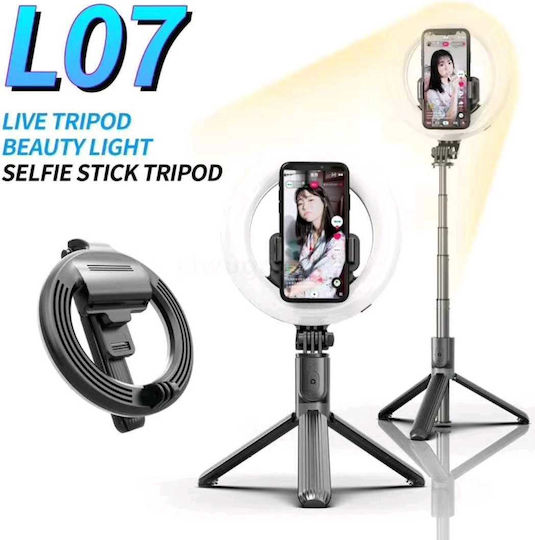 Ring Light 13cm 2900 6500K with Desktop Tripod and Mobile Phone Holder