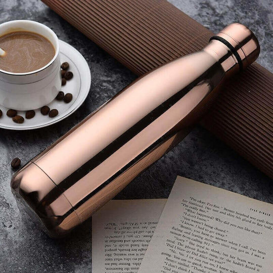 Giftland Bottle Thermos Stainless Steel 500ml Gold