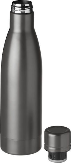 Pf Concept Μπουκάλι Θερμός Ανοξείδωτο 500ml Ασημί