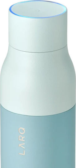 LARQ PureVis Μπουκάλι Θερμός Ανοξείδωτο 500ml Πράσινο