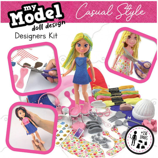 Educa Children's Craft Design Your Doll Casual Style for Children 6+ years old Years
