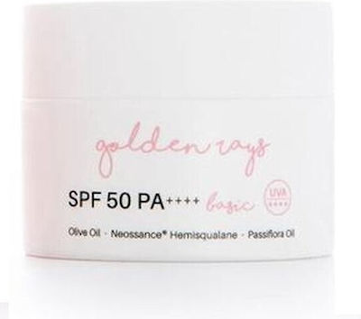 Nacomi Moisturizing Basic Feuchtigkeitsspendend Creme Gesicht Tag mit SPF50 50ml